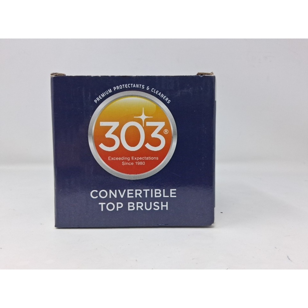 303 Products Convertible Top Brush Soft Bristle for Fabric and Vinyl Care